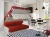 lit-escamotable-ketiam-classic-blanc-avec-canape-semi-ouvert Matelas, Yverdon, Lausanne, Neuch&acirc;tel, Gen&egrave;ve